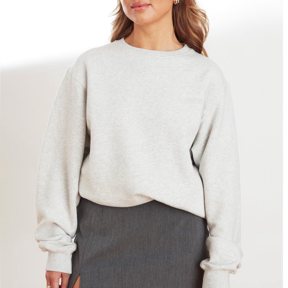 Djerf Avenue Staple Sweatshirt - Grey